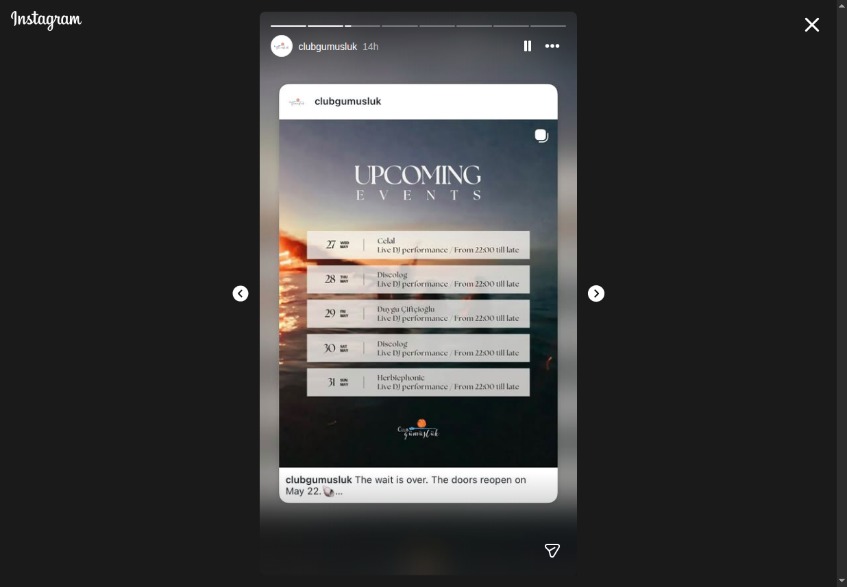 Discolog — Club Gümüşlük DJ Set Etkinlik afişi