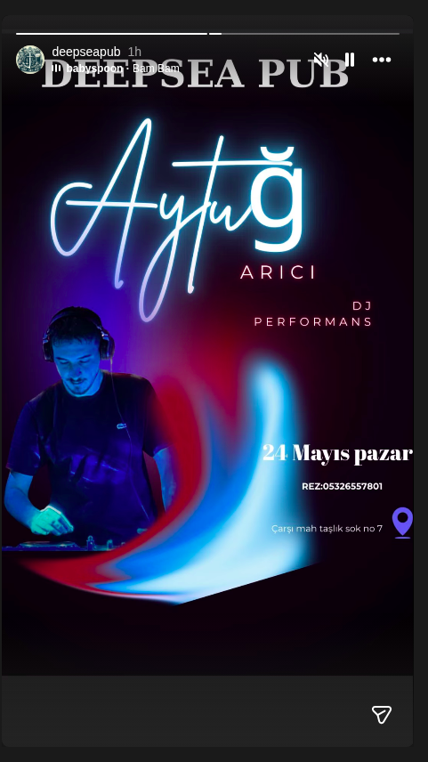 Aytuğ DJ Performans Etkinlik afişi