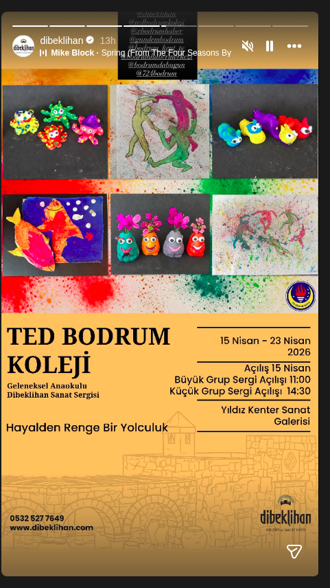 Mlke Block Spring — Sergi Açılışı Etkinlik afişi