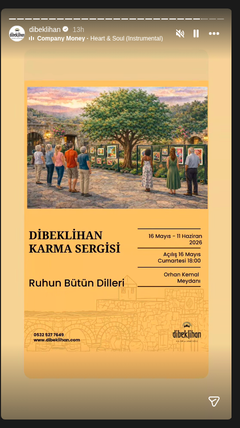 Karma Sergisi — Sergi Run Etkinlik afişi