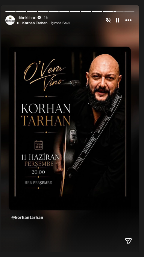 Korhan Tarhan Event-Poster