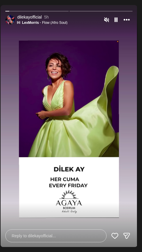 Dilek Ay — Cuma Performansı Etkinlik afişi
