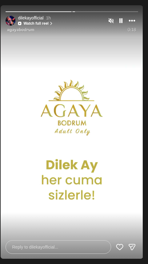 Dilek Ay — Cuma Performansı Etkinlik afişi