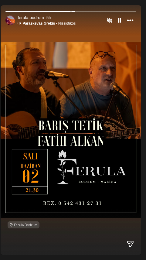 Barış Tetik & Fatih Alkan Etkinlik afişi