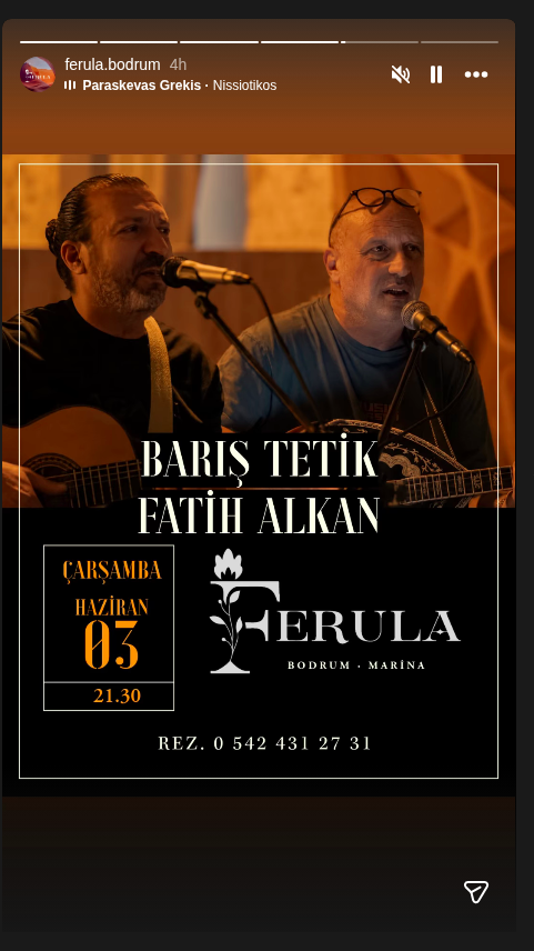 Barış Tetik & Fatih Alkan — Ferula Event poster