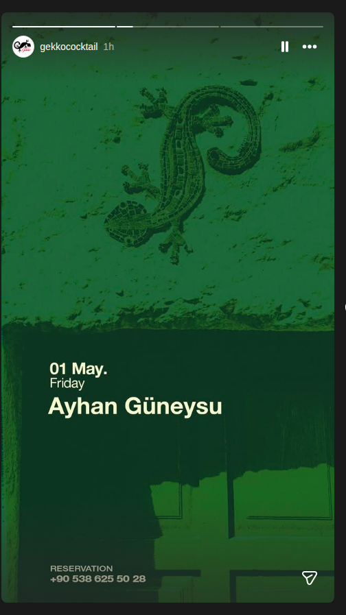 Ayhan Güneysu Etkinlik afişi