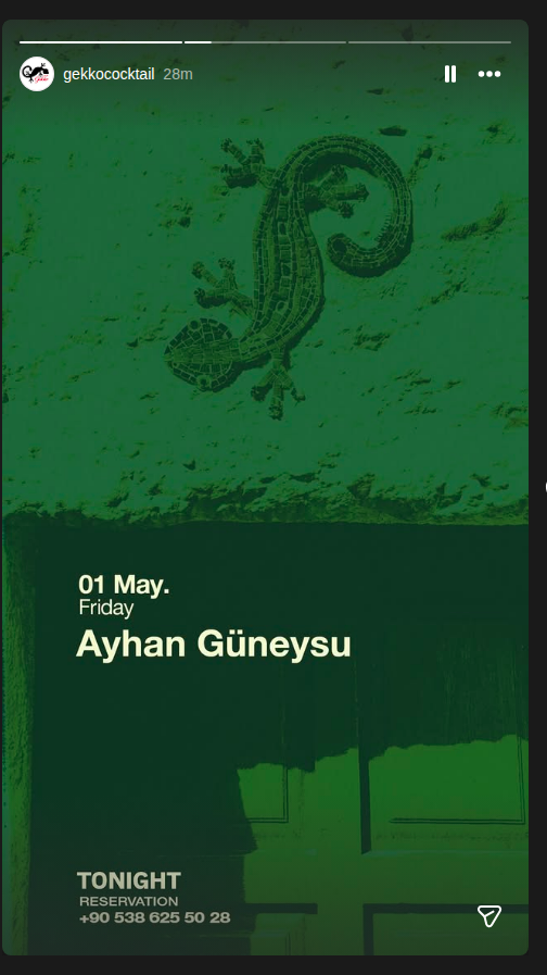 Ayhan Güneysu Etkinlik afişi