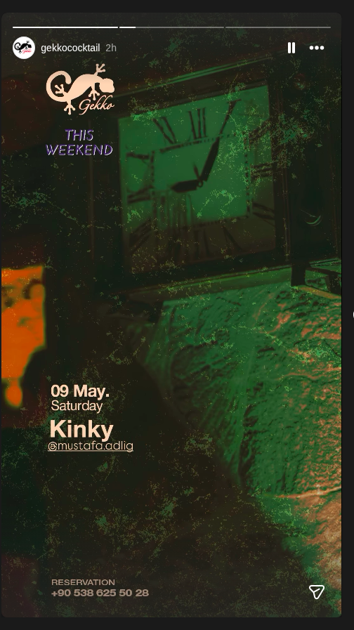 Kinky Etkinlik afişi