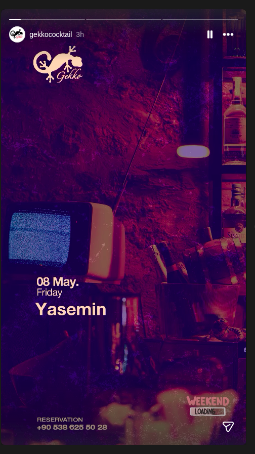 Yasemin Etkinlik afişi