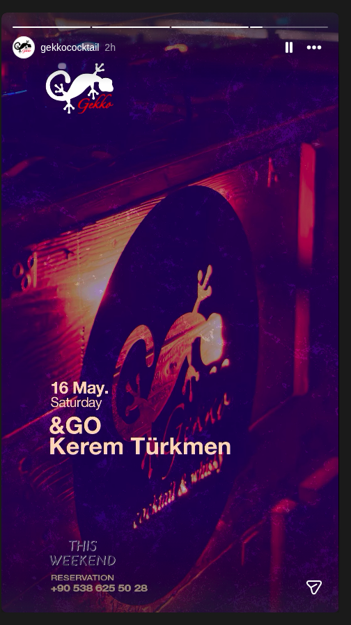 Kerem Türkmen — Canlı Müzik Etkinlik afişi