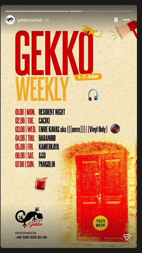 Baranoid — Gekko Weekly Etkinlik afişi