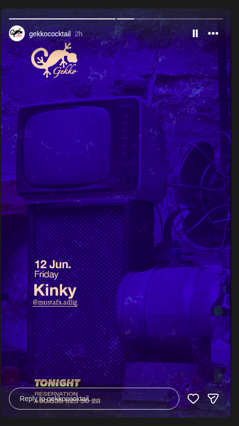 Kinky Etkinlik afişi