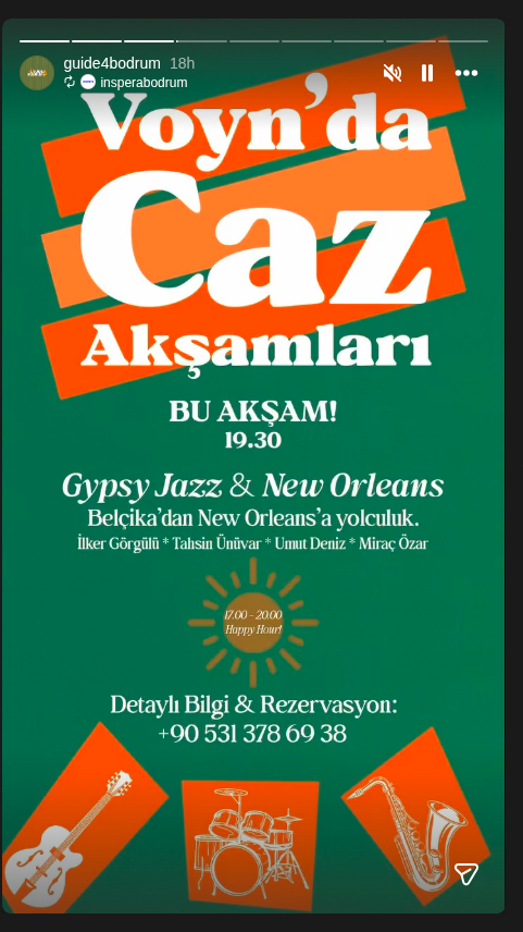 Gypsy Jazz & New Orleans Etkinlik afişi