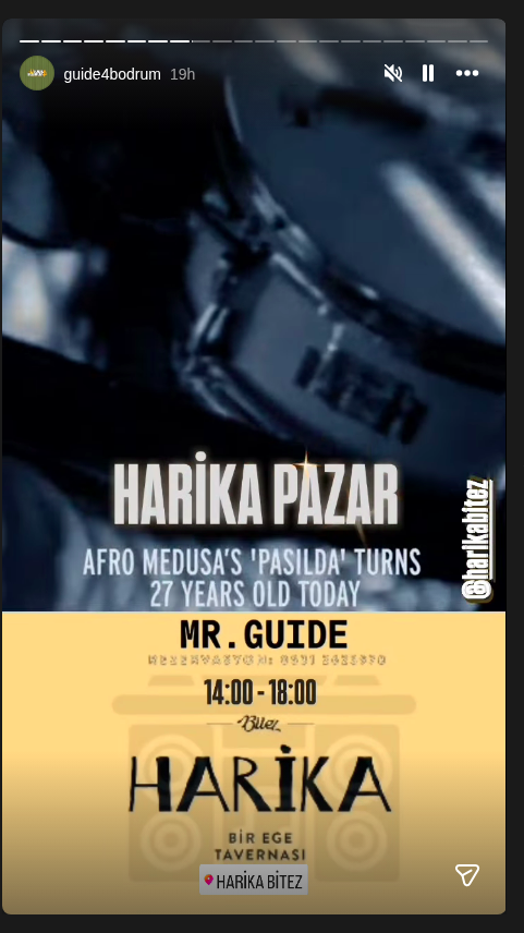Harika Pazar — Mr. Guide Etkinlik afişi