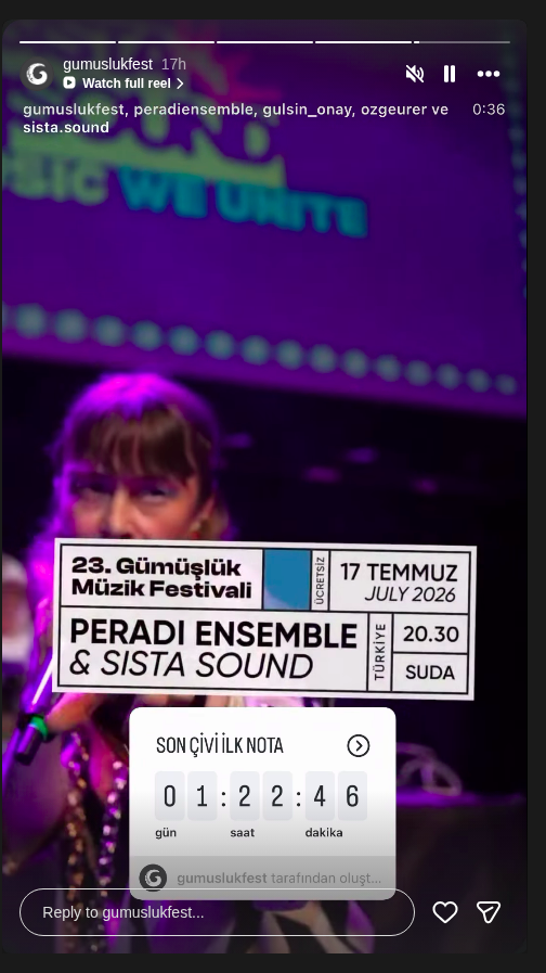Peradi Ensemble — Gümüşlük Müzik Festivali