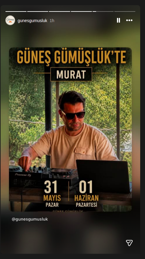 Murat — DJ Set Etkinlik afişi