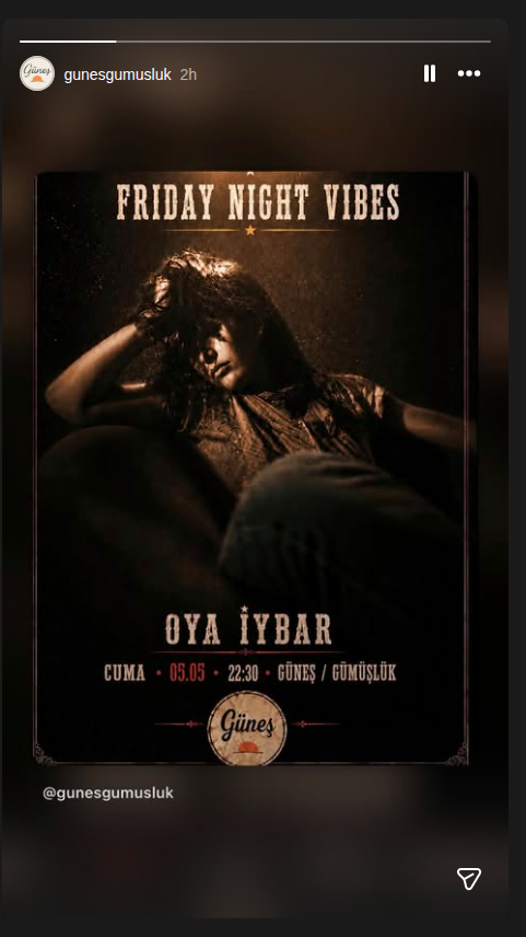 Oya İybar Etkinlik afişi