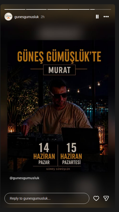 Murat Etkinlik afişi