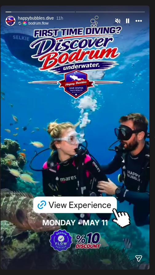 Discover Bodrum – Tanıtım Dalışı Etkinlik afişi