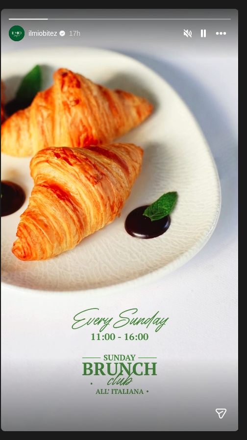 Pazar Brunch — All' Italiana Etkinlik afişi