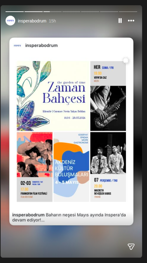 Deniz Tür Buluşmaları — Frankofon Film Festivali Etkinlik afişi