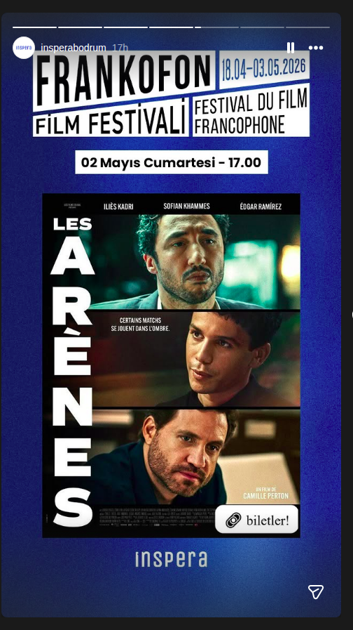 Frankofon Film Festivali – Film Gösterimi Etkinlik afişi