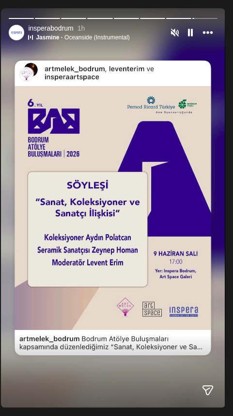 Aydın Polatcan — Söyleşi: Sanat ve Koleksiyoner İlişkisi Etkinlik afişi