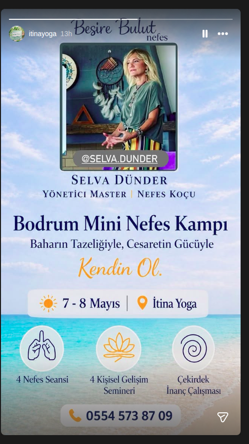 Mini Nefes Kampı — Selva Dünder Etkinlik afişi