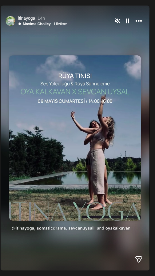Rüya Tınısı — Oya Kalkavan & Sevcan Uysal Etkinlik afişi