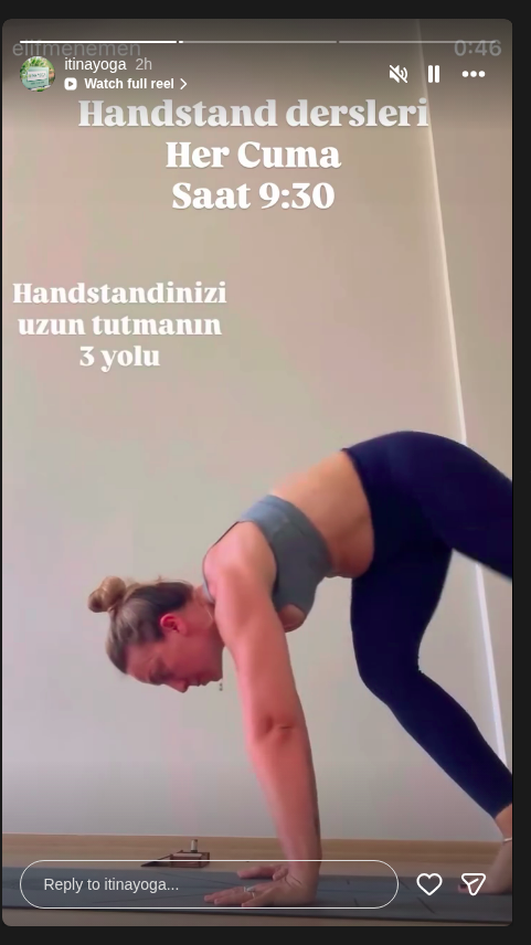 Handstand Dersleri Etkinlik afişi