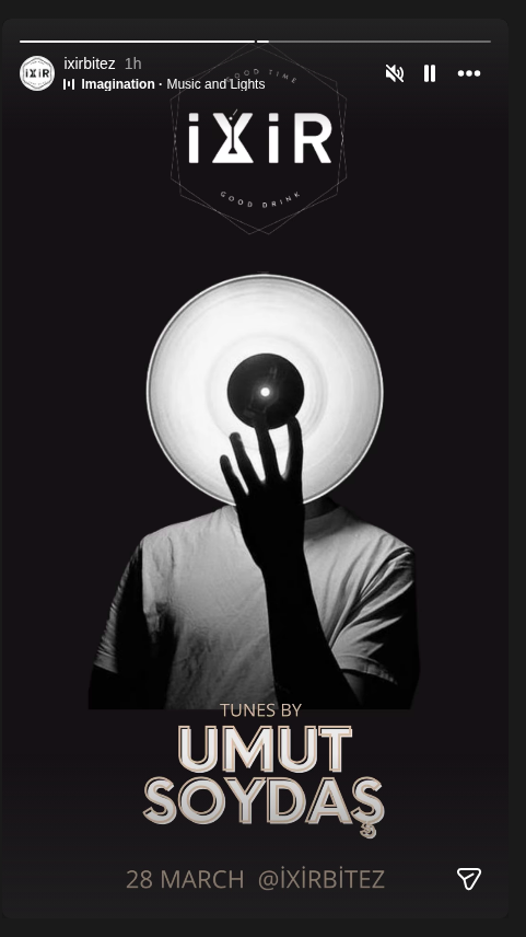 Umut Soydaş — Imagination Etkinlik afişi