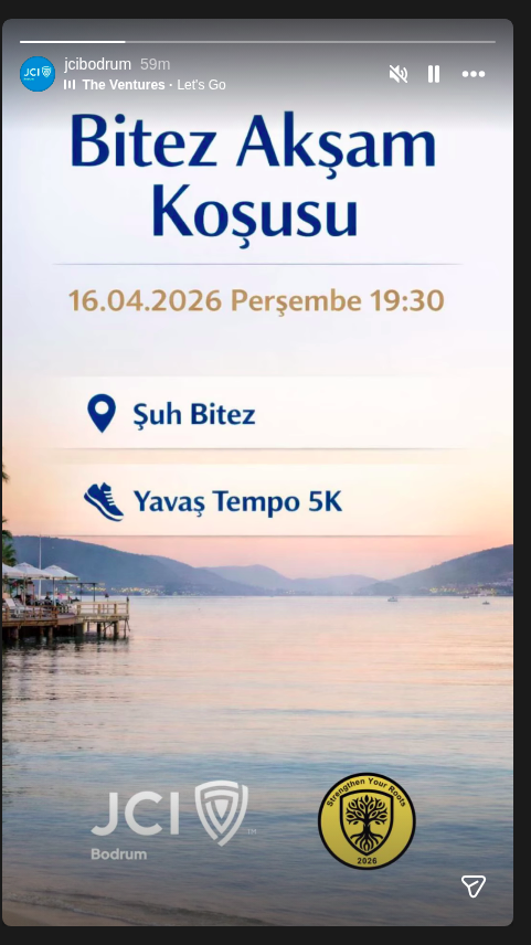 Bitez Akşam Koşusu Etkinlik afişi