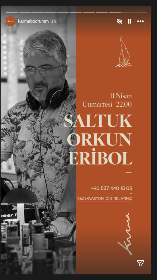 Saltuk Orkun Eribol — DJ Set Event-Poster