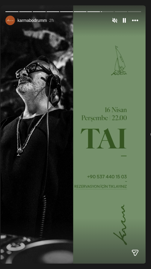 Tai Tayfun Etkinlik afişi