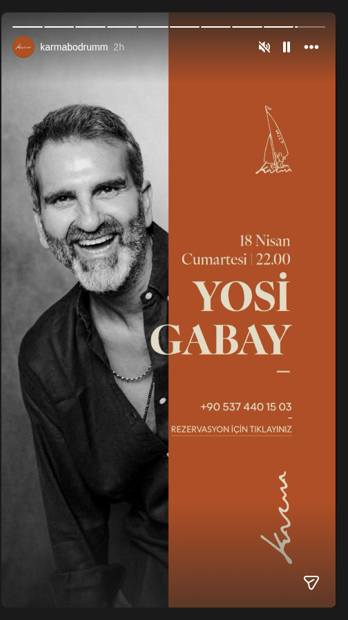 Yosi Gabay Event-Poster
