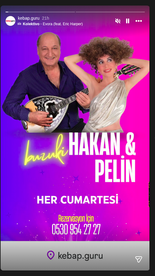 Hakan & Pelin (buzuki) Etkinlik afişi