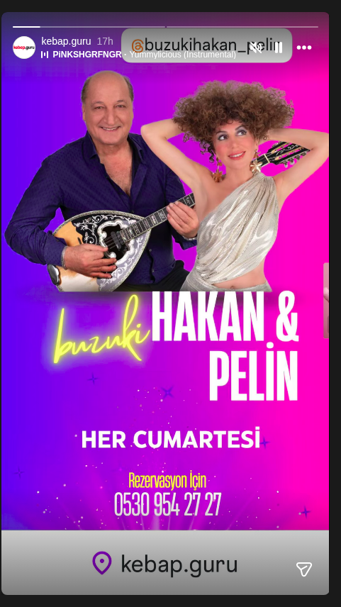 Hakan & Pelin Etkinlik afişi