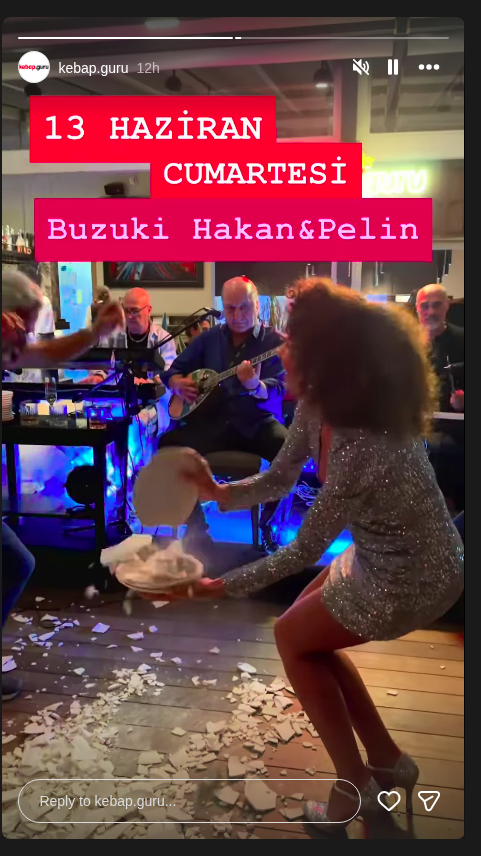 Hakan & Pelin — Buzuki Etkinlik afişi