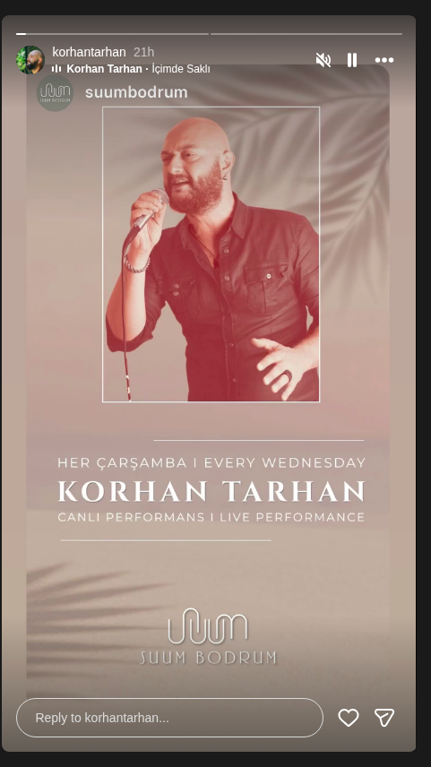 Korhan Tarhan Canlı Performans
