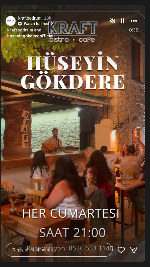 Hüseyin Gökdere – Canlı Performans Etkinlik afişi