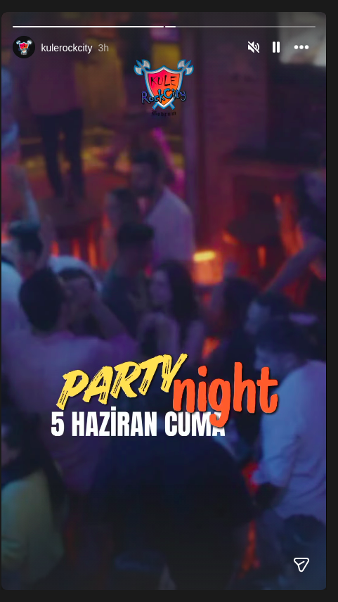 Party Night Etkinlik afişi