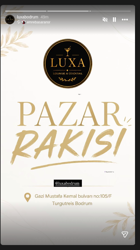Pazar Rakısı Etkinlik afişi