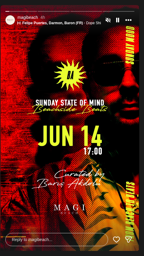 Sunday State of Mind Etkinlik afişi