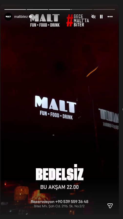 Bedelsiz Etkinlik afişi