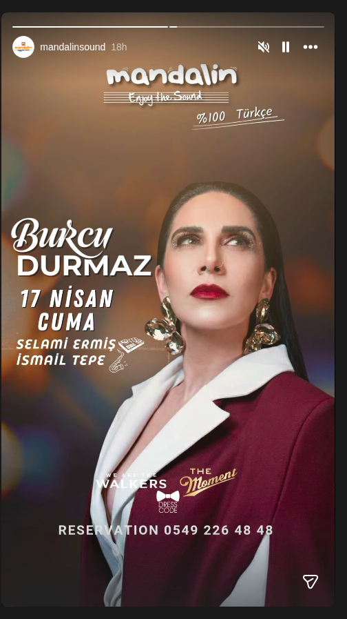Burcu Durmaz'la Eğlenceli Bir Gece Etkinlik afişi