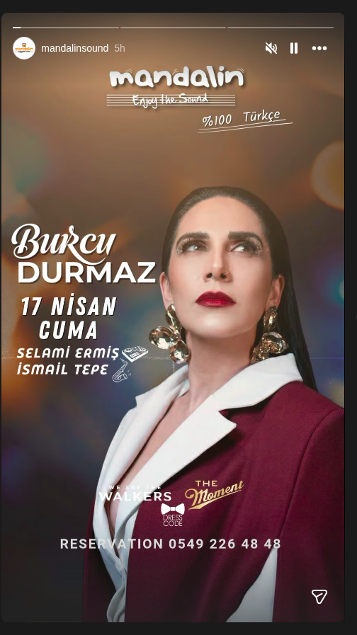 Burcu Durmaz'la Eğlenceli Bir Gece Etkinlik afişi