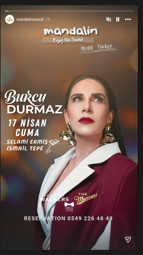 Burcu Durmaz'la Eğlenceli Bir Gece Etkinlik afişi