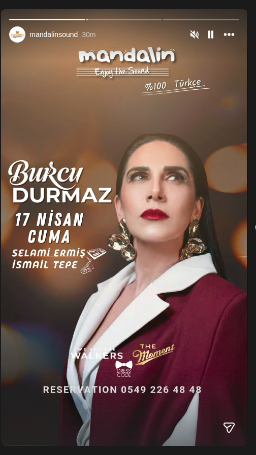 Burcu Durmaz'la Eğlenceli Bir Gece Etkinlik afişi