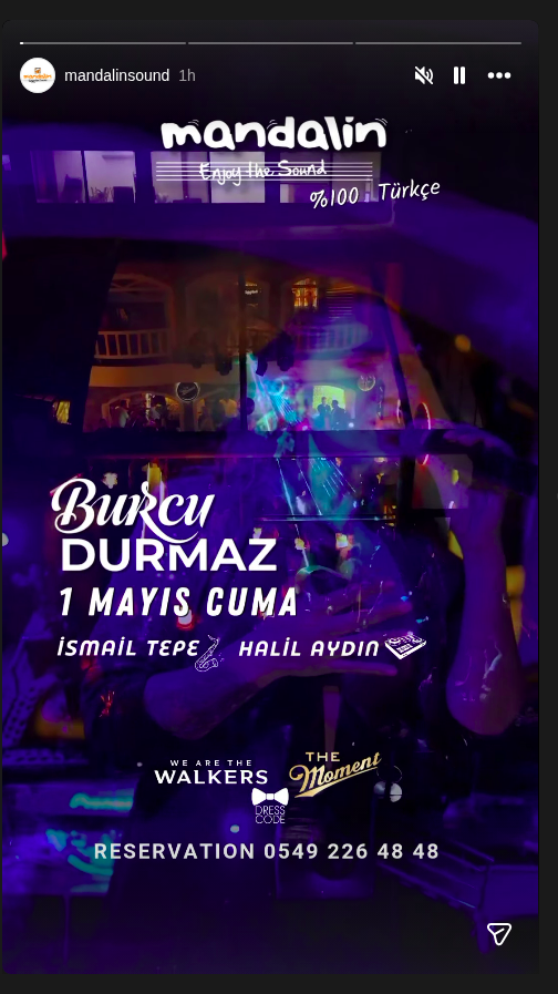 Burcu Durmaz Etkinlik afişi