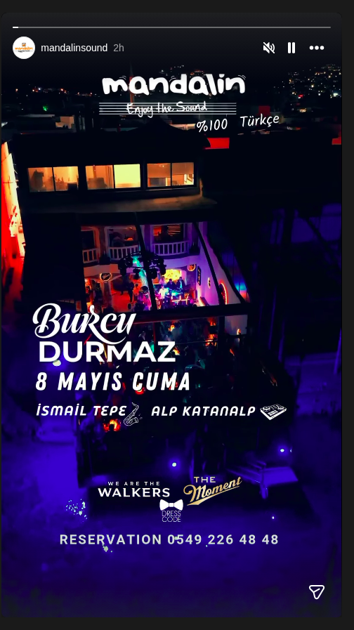Burcu Durmaz Etkinlik afişi